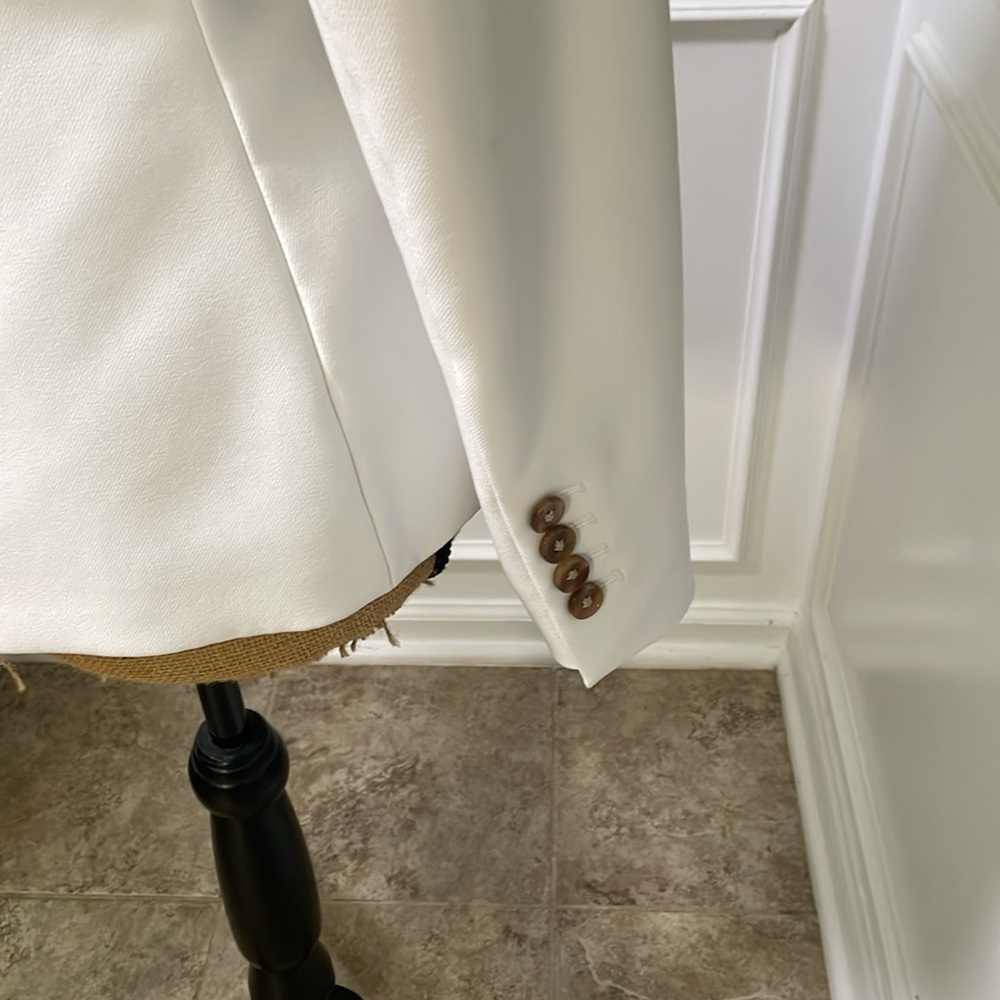 White twill jacket - Picture 4 of 5